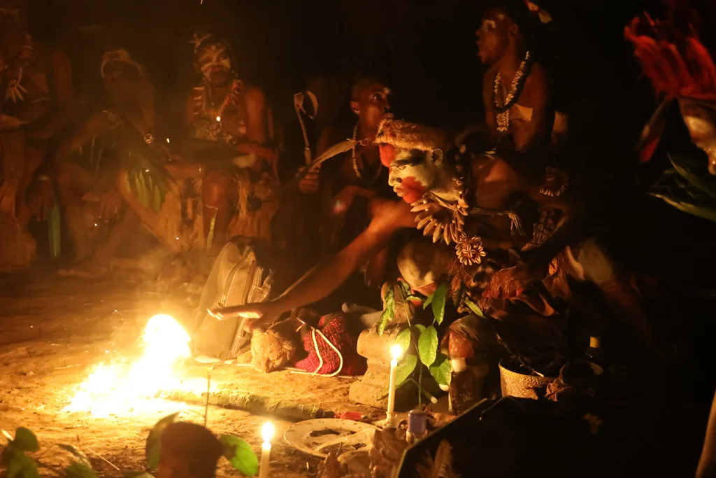 Cérémonie Bwiti au Gabon